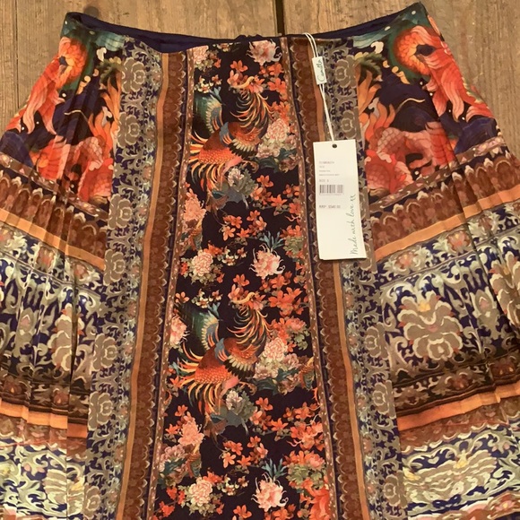 Camilla RARE Phoenix Rise Pleated Skirt Small - Picture 11 of 13